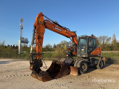 2020 Doosan DX165W-5 Pelle Sur Pneus Excavadora de Ruedas