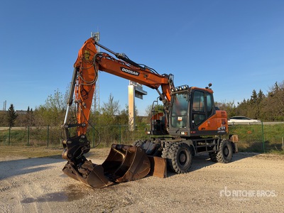2020 Doosan DX165W-5 Pelle Sur Pneus Excavadora de Ruedas
