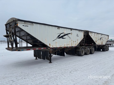 2013 Lode King 28 ft Super B-Train Lead Belly Przyczepa do zboża