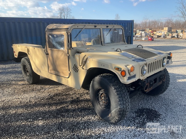 2011 AM General M1097A2 HMMWV 2 Door Soft Top w/Truck Body