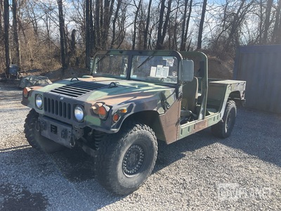 1997 AM General M1097A2 HMMWV 2 Door Soft Top w/Truck Body