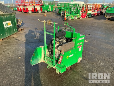 2019 Edco SS-26-35K Scie à béton à contrôle arrière