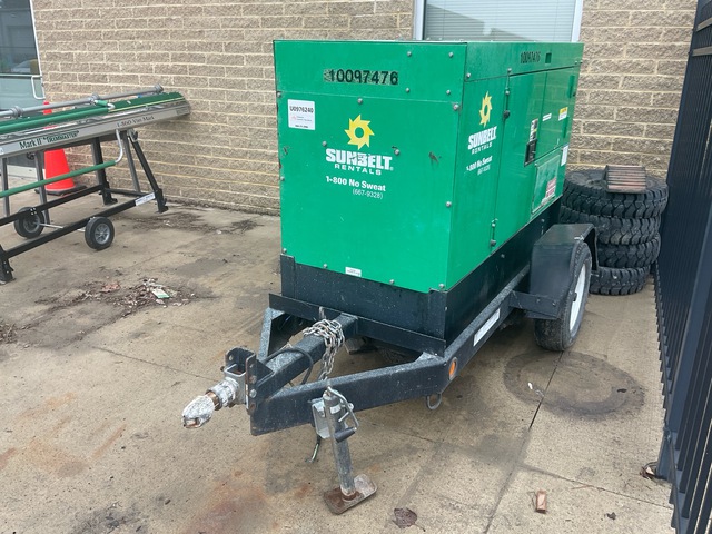 2018 Multiquip DCA-25SSIU4F 14.4 kW Mobile Generator Set