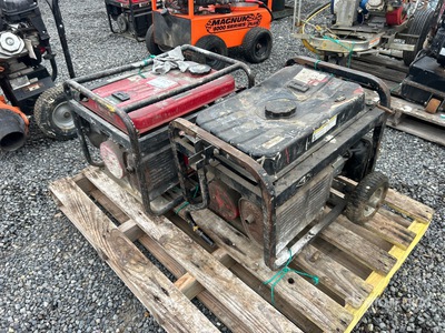 Quantity of (2) Portable Generator Set (Inoperable)