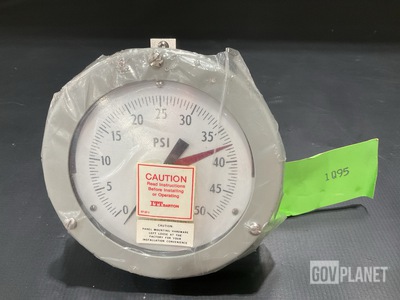 ITT Barton 190CXXX0X50E1BXAXX01 Dial Indicating Differential Gage