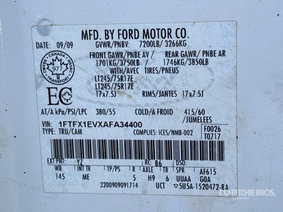 2010 Ford F-150 4x4 Extended Cab Pickup