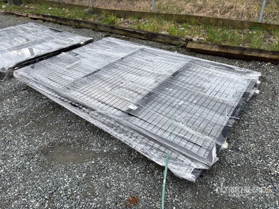 2026 Suihe SG 20 ft x 6 ft 7 in Wrought Iron Bi-Parting Driveway Gate (Unused)