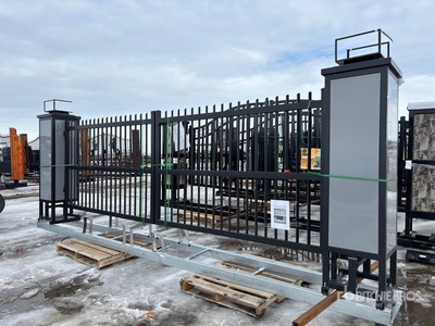 2026 Suihe SG 20 ft Wrought Iron Bi-Parting Driveway Gate (Unused)