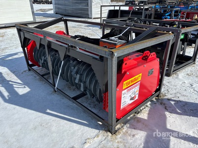 2026 Raytree RMBD72ST 72 in Drum Skid Steer Mulcher (Unused)