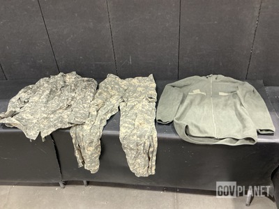 (9) Wet Weather Parkas, (10) Pairs of Cold Weather Trousers & Assorted Items