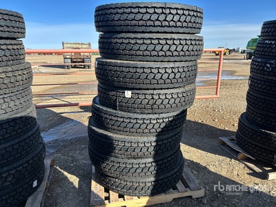 Quantity of (8) Aosowing 11R24.5 Reifen (Unused)