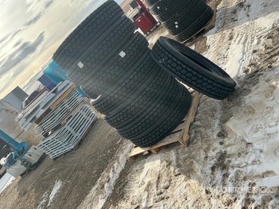 Quantity of (8) 11R24.5 Tires