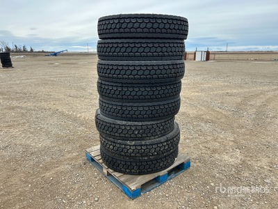 Quantity of (8) Aosowing 11R24.5 Neumáticos (Unused)