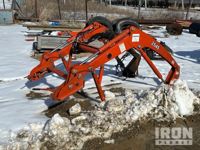 Quantity of (1) Ansung 2545C-QB Front Loader Attachment & (1) Land Pride SGC0660 Grapple