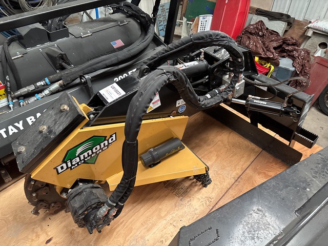 Diamond Mowers  26 in Skid Steer Stump Grinder