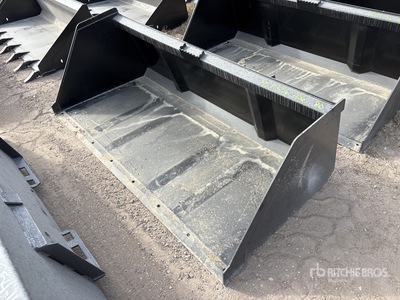 All-Star 80 in Snow & Litter Skid Steer Bucket (Unused)