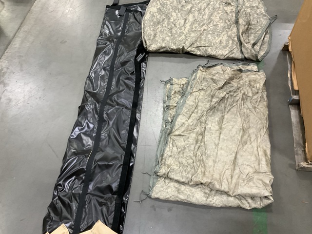 (16) Self-Inflating Sleeping Mats, (2) Tent Doors & (35) Poncho Liners
