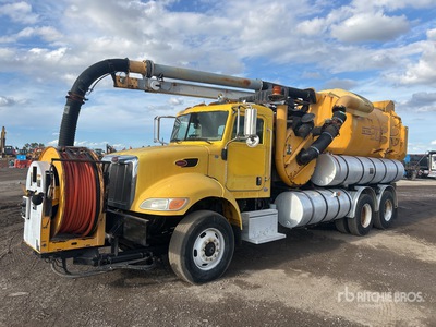 Vactor on 2006 Peterbilt pb335 6x4 ハイドロバキュームトラック