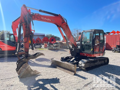 2022 Kubota KX080-4S2R3A Mini Excavator