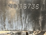 General Appearance with Frame Stamp Serial Number/VIN Photo