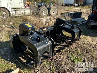 Cat 84 in Skid Steer Root Rake