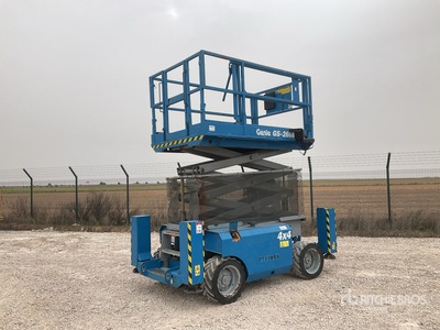 2007 Genie GS2668RT 4x4 Diesel Elevador de tijera