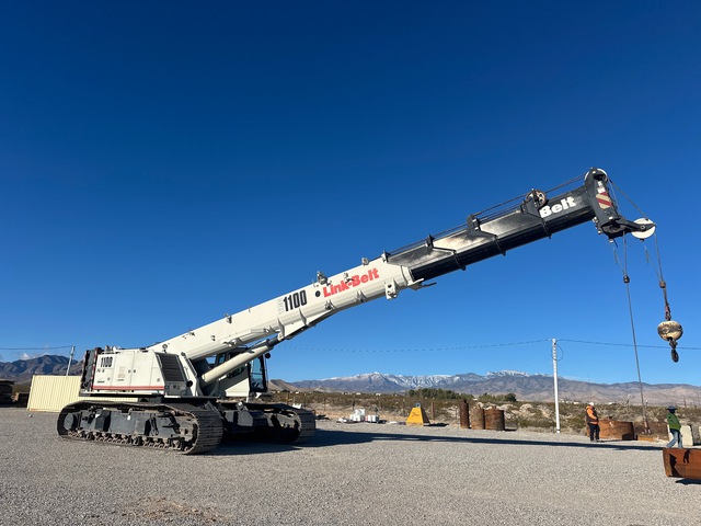 2013 Link-Belt TCC1100 110 ton Telescopic Crawler Crane