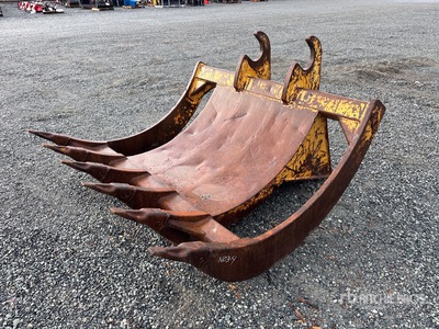 WBM 72 in Q/C Excavator Rake