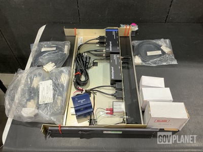 General Atomics UPB85084-1 Video Network Distribution PPO1 Shelf Assembly