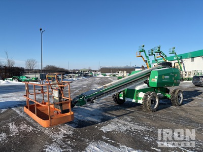 2016 JLG 600S 2WD Dual Fuel رافعة تليسكوبية بذراع تطويل