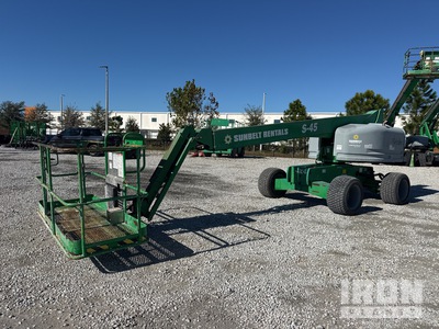 2016 Genie S-45 4WD Diesel Telescopic Boom Lift