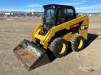 2018 Cat 236D Two-Speed Skid Steer Loader