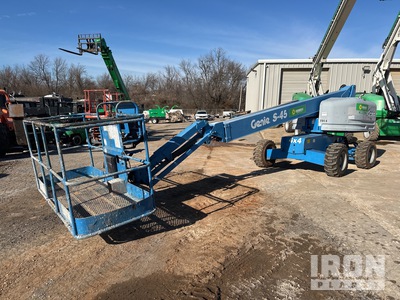 2015 Genie S-45 4WD Diesel Telescopic Boom Lift
