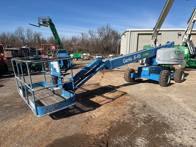 2015 Genie S-45 4WD Diesel Telescopic Boom Lift