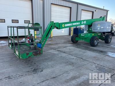 2015 Genie S-45 4WD Diesel Telescopic Boom Lift