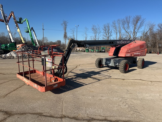 2015 Skyjack SJ45T 4WD Diesel Telescopic Boom Lift