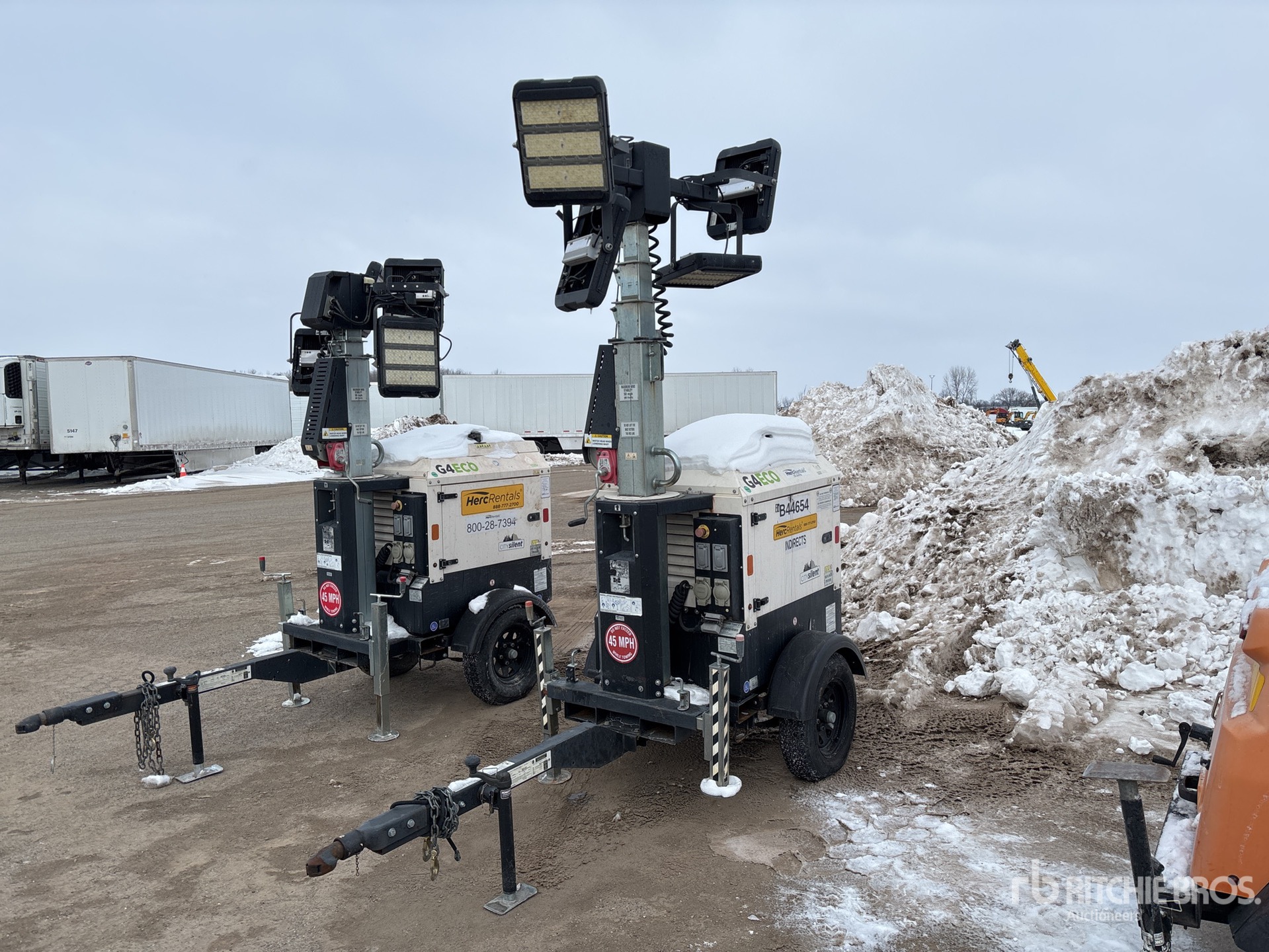 2020 Generac G4-ECO 3.3 kW Light Tower