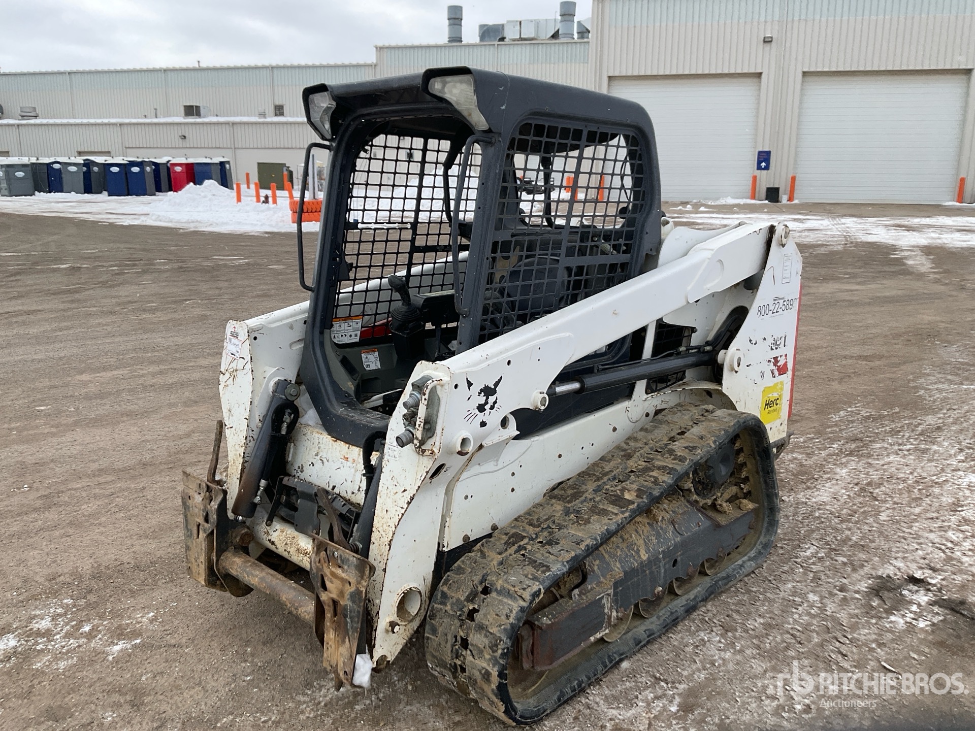 2018 Bobcat T550 Compact Track Loader