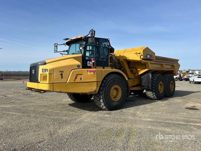 2019 Cat 740EJ Ejector Kiepwagen met knikbesturing