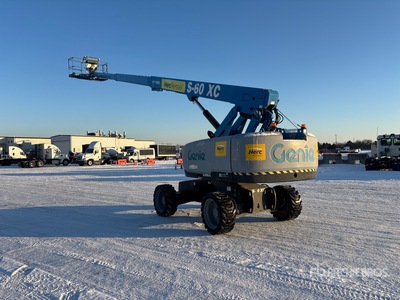 2019 Genie S-60XC 4WD Diesel Telescopic Boom Lift