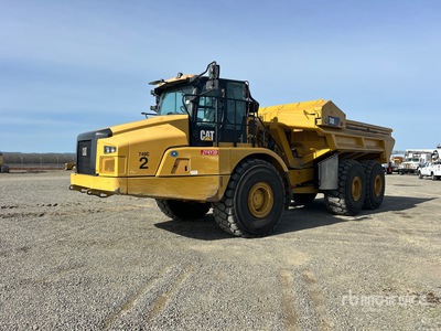 2020 Cat 740EJ Ejector Kiepwagen met knikbesturing