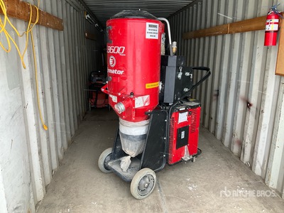 2018 Pullman Ermator T8600 Propane Dust Collector Concrete Vacuum