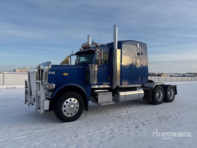 2014 Peterbilt 388 6x4 Ciągnik siodłowy T/A z kabiną sypialną