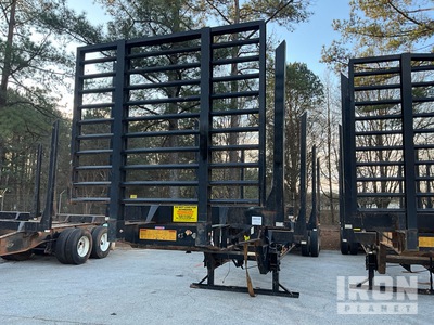 2023 Pitts LP40-4L 40 ft T/A ログトレーラー