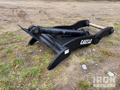 2026 (unverified) Castle  55 in Hydraulic Excavator Thumb - Fits Cat 374