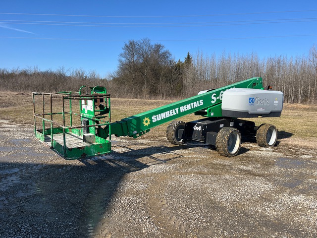 2016 Genie S-60X 4WD Diesel Telescopic Boom Lift