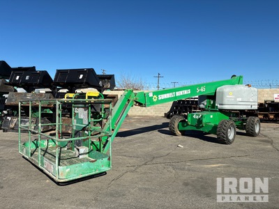 2016 Genie S-45 4WD Dual Fuel Telescopic Boom Lift