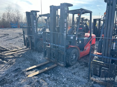 2022 Heli CPCD30-KU20H 5335 lb Pneumatic Tire Forklift