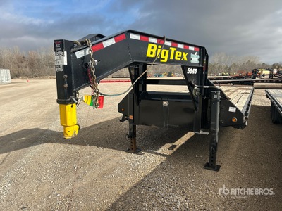 2023 Big Tex 25GN 40 ft T/A Gooseneck Equipment Trailer