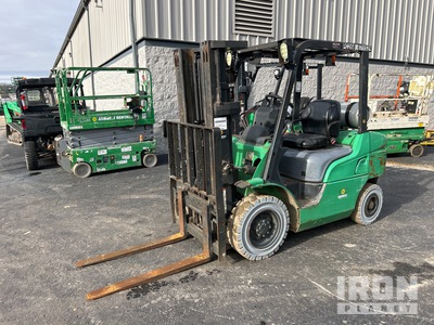 2014 Mitsubishi FG25NGLP 4600 lb Rough Terrain Forklift